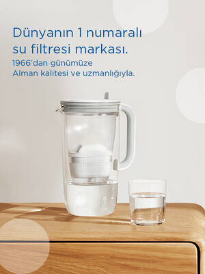 BRITA Cam Filtreli Su Arıtma Sürahisi – Açık Mavi (2,5 L) - 6