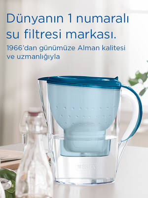 BRITA Marella XL 3x Maxtra Pro All-in-1 Filtreli Su Arıtma Sürahisi - Beyaz 3,5 lt - 2