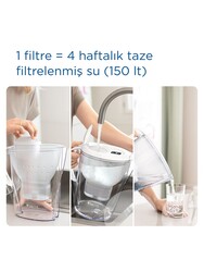 BRITA Marella XL 3x Maxtra Pro All-in-1 Filtreli Su Arıtma Sürahisi - Beyaz 3,5 lt - 4