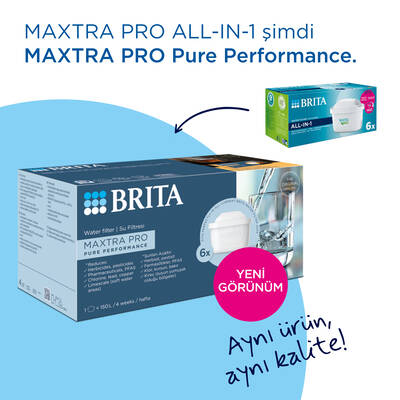 BRITA MAXTRA PRO Pure Performance Yedek Su Arıtma Filtresi, 2’li - 2