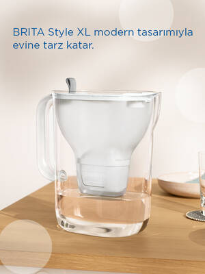 BRITA Style XL Filtreli Su Arıtma Sürahisi – Gri (3,5 L) - 2
