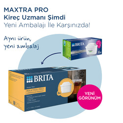 BRITA MAXTRA PRO Kireç Uzmanı Yedek Su Arıtma Filtresi, 3’lü - 2