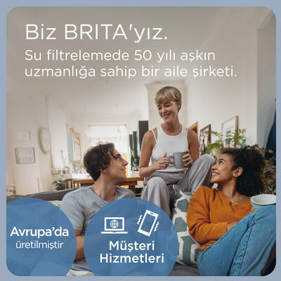 BRITA MAXTRA PRO Kireç Uzmanı Yedek Su Arıtma Filtresi, 3’lü - 8
